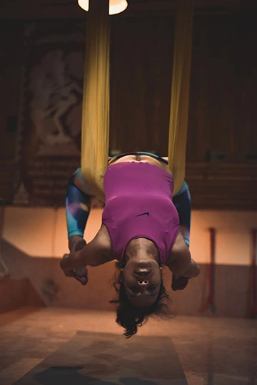 Aerial yoga